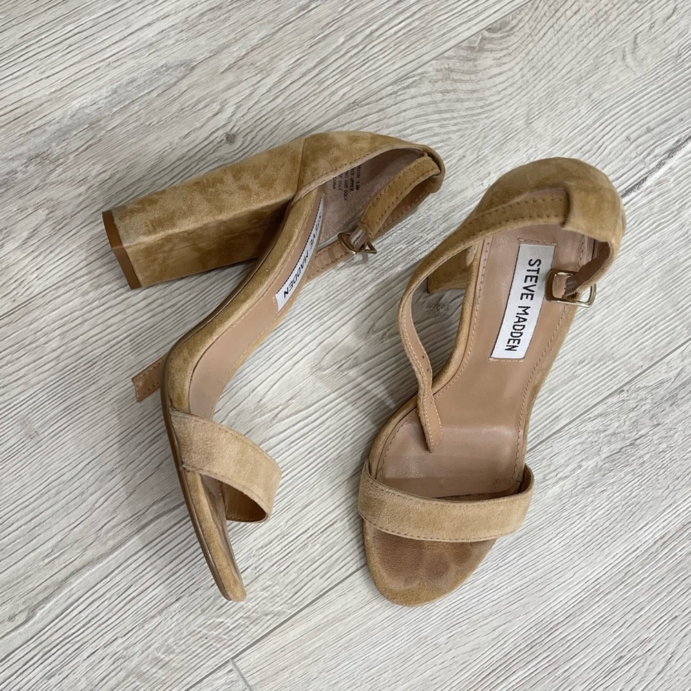 Steve Madden Carrson high heel block sandals